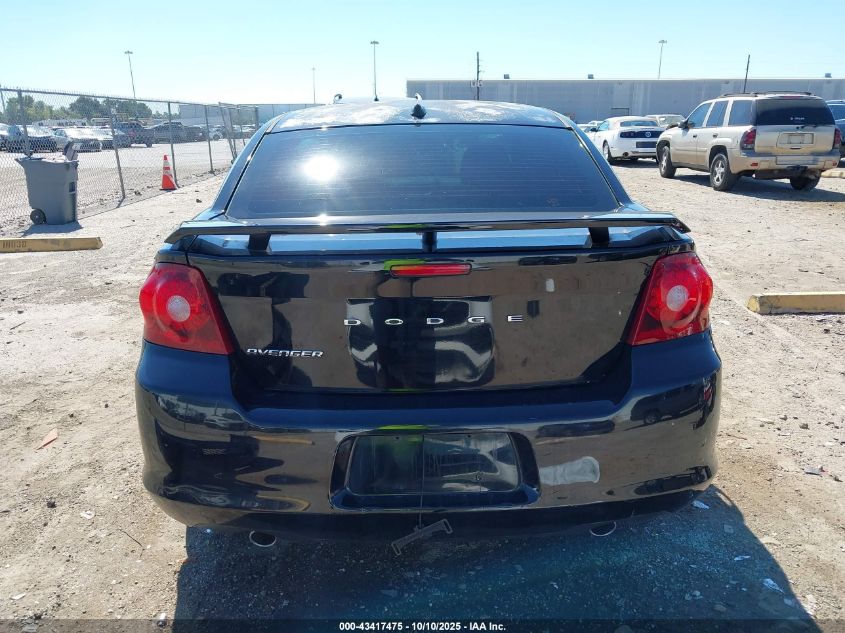 2013 Dodge Avenger Se V6 VIN: 1C3CDZAG2DN757206 Lot: 43417475