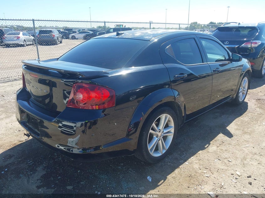 1C3CDZAG2DN757206 2013 DODGE AVENGER photo no. 4