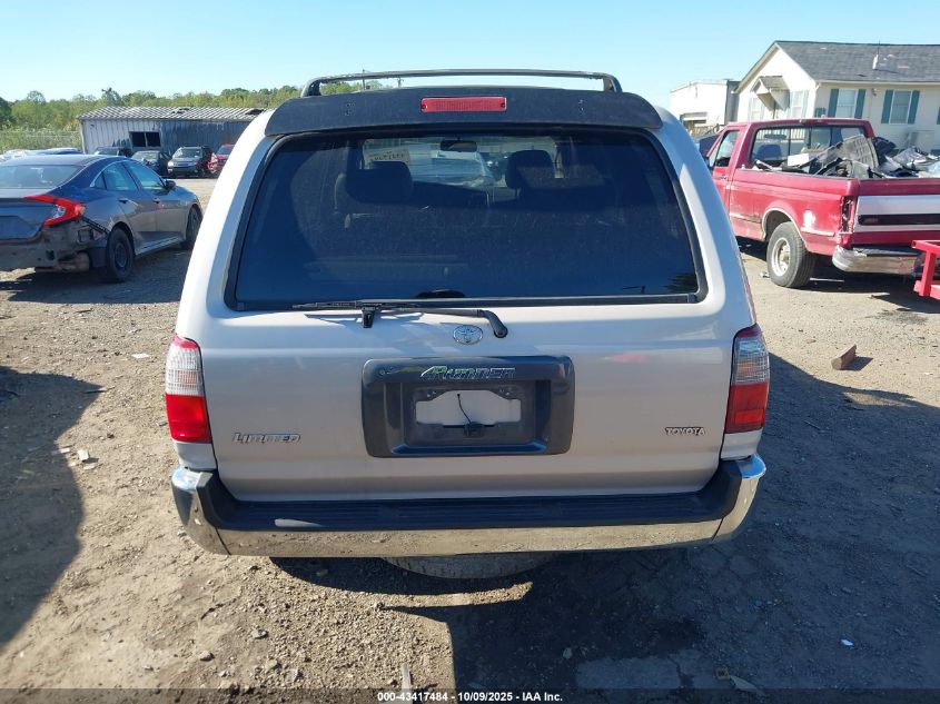 1996 Toyota 4Runner Limited VIN: JT3HN87R8T0024126 Lot: 43417484