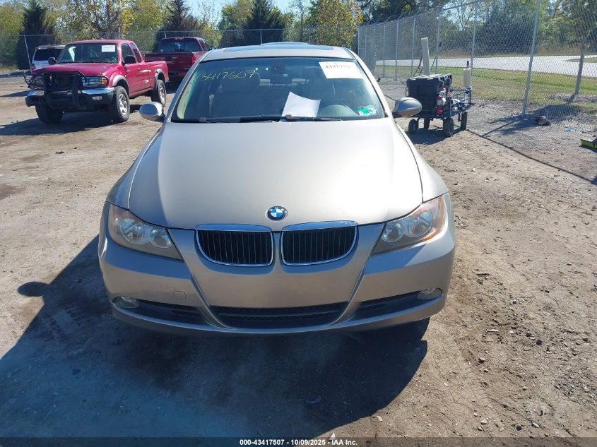 2007 BMW 328I VIN: WBAVA33537KX80969 Lot: 43417507