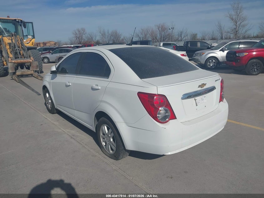 Vin: 1g1jc5sgxd4159585, lot: 43912332, chevrolet sonic lt auto 20133