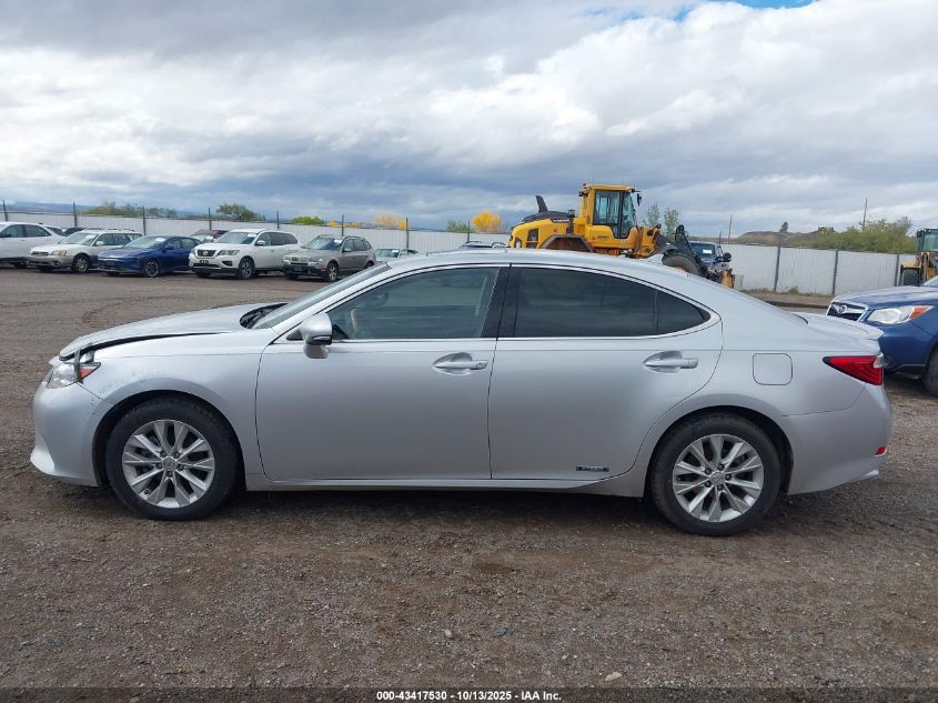 2013 Lexus Es 300H VIN: JTHBW1GG1D2019410 Lot: 43417530