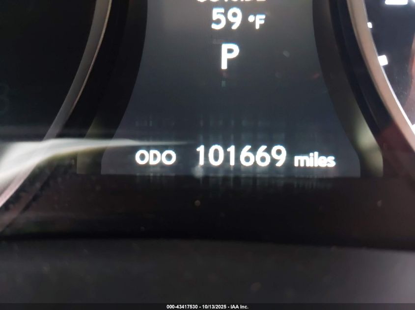 2013 Lexus Es 300H VIN: JTHBW1GG1D2019410 Lot: 43417530