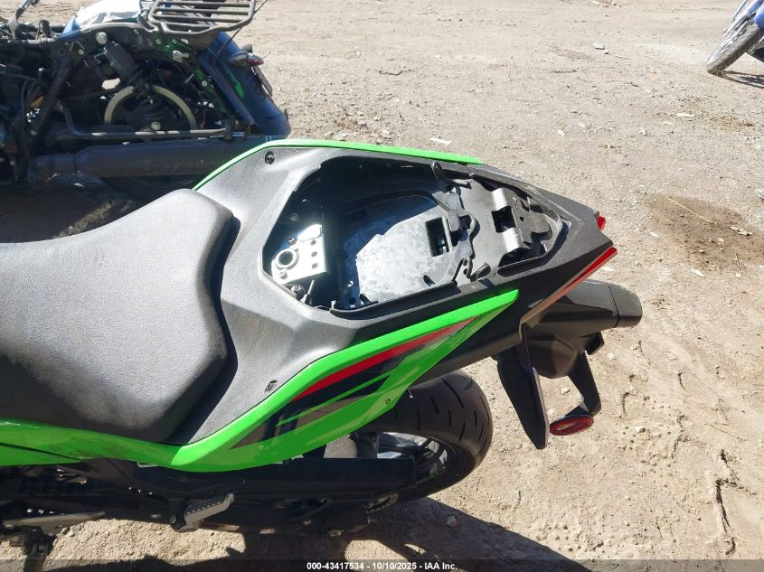 2024 Kawasaki Ex500 A/B VIN: ML5EXGJ16RDA16689 Lot: 43417534