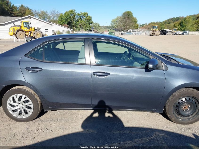 2018 Toyota Corolla Le VIN: 2T1BURHEXJC997002 Lot: 43417543