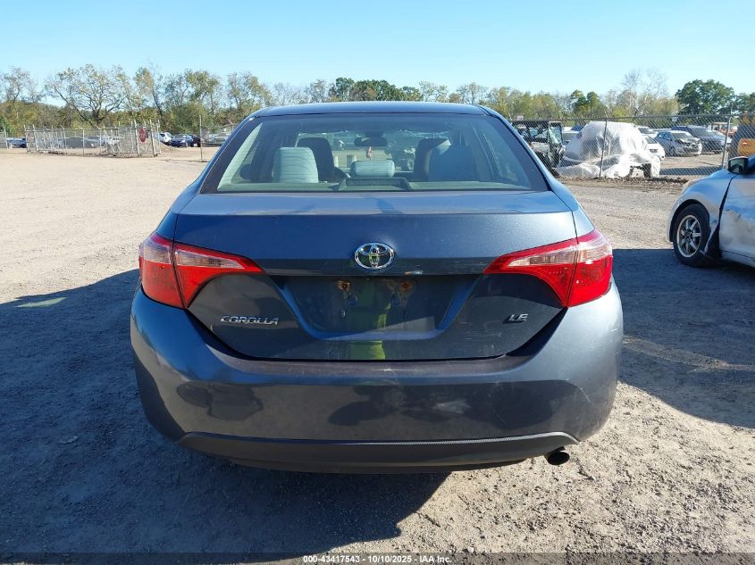 2018 Toyota Corolla Le VIN: 2T1BURHEXJC997002 Lot: 43417543