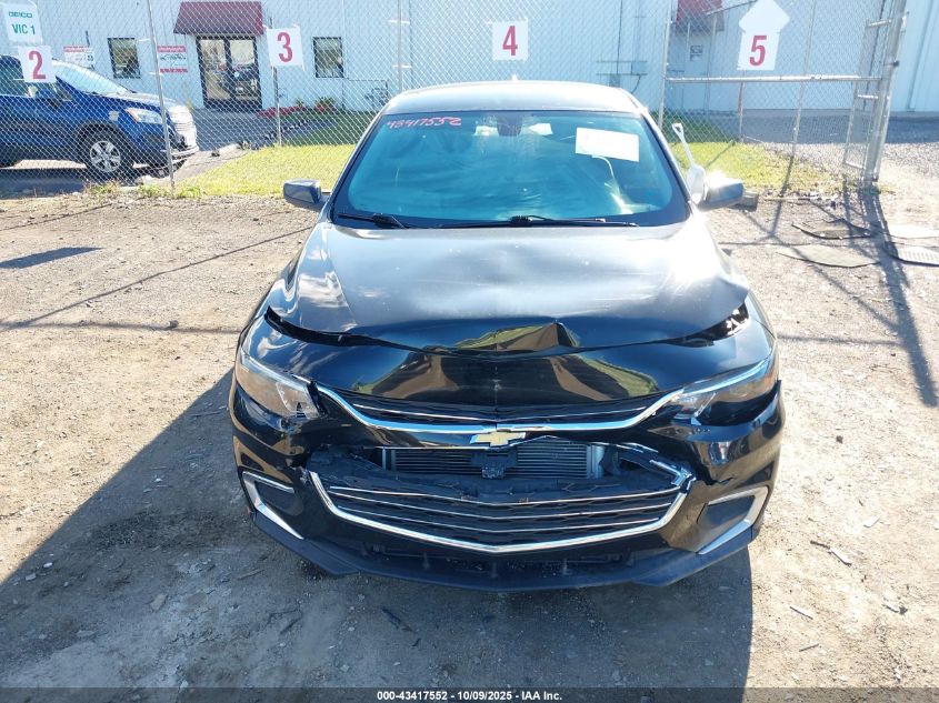 2017 Chevrolet Malibu Ls VIN: 1G1ZB5ST0HF125796 Lot: 43417552