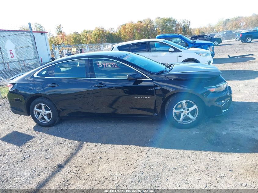 2017 Chevrolet Malibu Ls VIN: 1G1ZB5ST0HF125796 Lot: 43417552