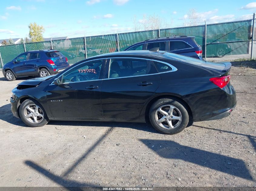 2017 Chevrolet Malibu Ls VIN: 1G1ZB5ST0HF125796 Lot: 43417552