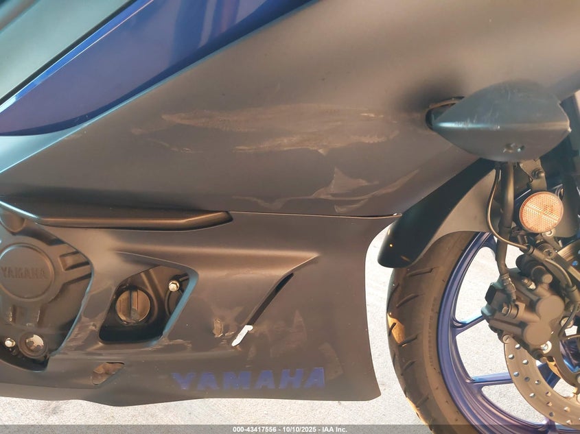 2023 Yamaha Yzfr3 A VIN: MH3RH18Y1PK011377 Lot: 43417556