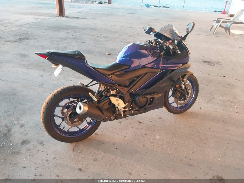 2023 Yamaha Yzfr3 A VIN: MH3RH18Y1PK011377 Lot: 43417556