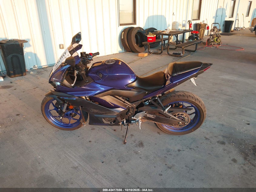 2023 Yamaha Yzfr3 A VIN: MH3RH18Y1PK011377 Lot: 43417556