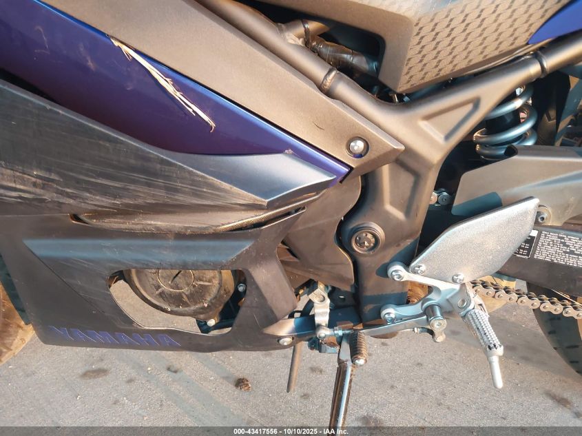 2023 Yamaha Yzfr3 A VIN: MH3RH18Y1PK011377 Lot: 43417556