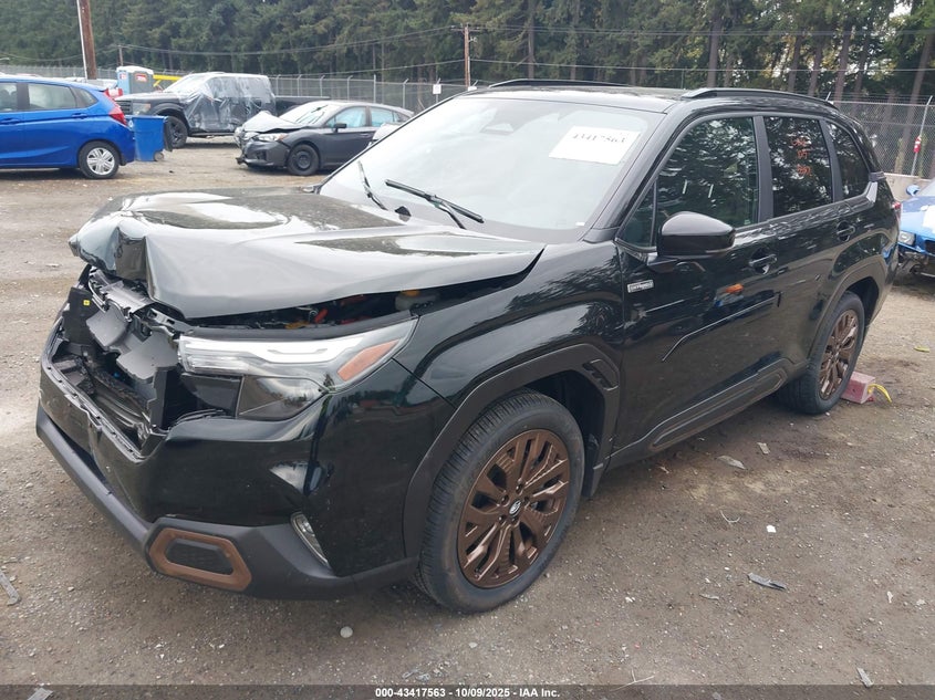 2025 Subaru Forester 2.5 Hybrid Sport Black Lot 111043417563 Vin JF2SLSJD4SH410741