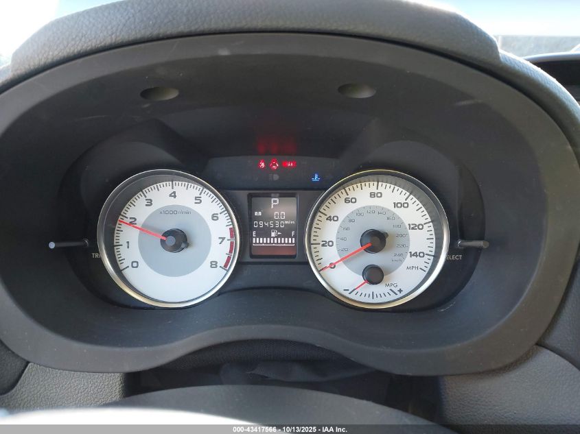 2013 Subaru Impreza 2.0I Sport Limited VIN: JF1GPAU64D2894468 Lot: 43417566