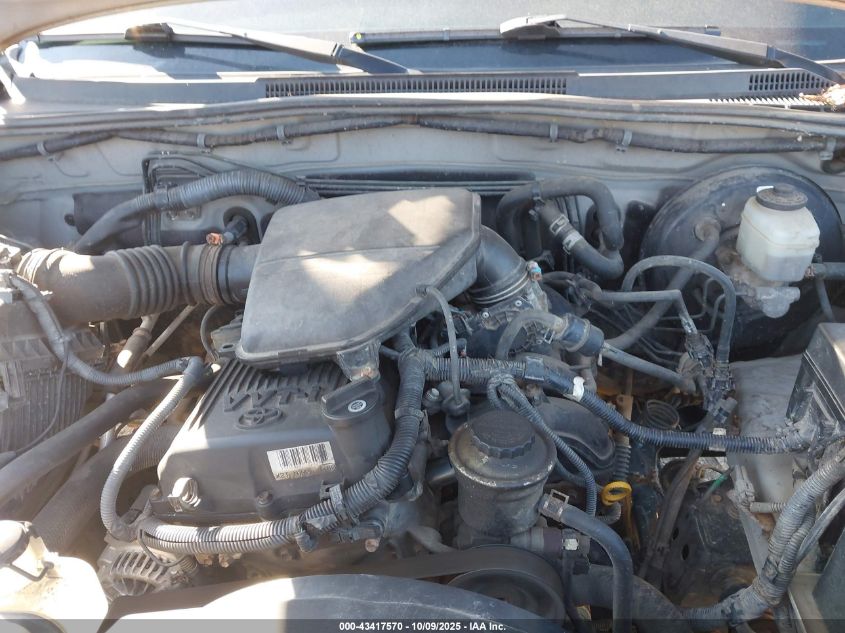 2006 Toyota Tacoma VIN: 5TEUX42N16Z200505 Lot: 43417570