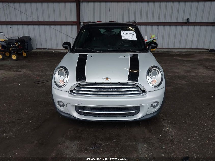 2012 Mini Cooper VIN: WMWSU3C59CT263819 Lot: 43417581