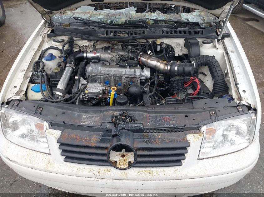 2003 Volkswagen Jetta Gls Tdi VIN: WVWSP61J43W555646 Lot: 43417589