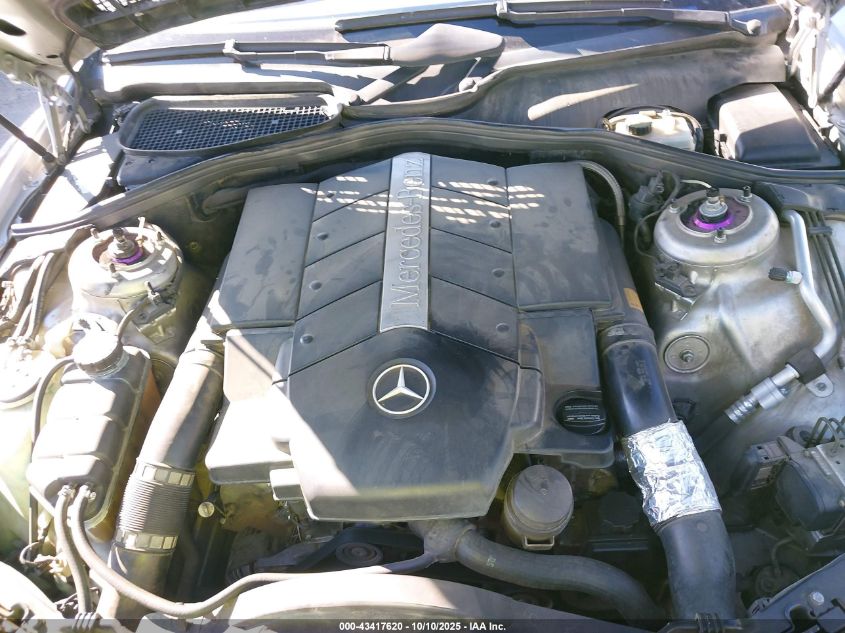 2003 Mercedes-Benz S 500 VIN: WDBNG75J13A360838 Lot: 43417620