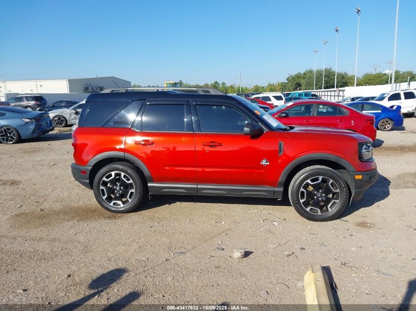 2022 Ford Bronco Sport Outer Banks VIN: 3FMCR9C63NRD45646 Lot: 43417632