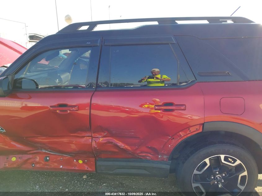 2022 Ford Bronco Sport Outer Banks VIN: 3FMCR9C63NRD45646 Lot: 43417632