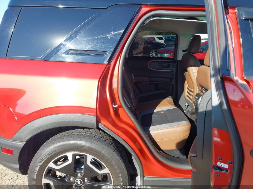 2022 Ford Bronco Sport Outer Banks VIN: 3FMCR9C63NRD45646 Lot: 43417632