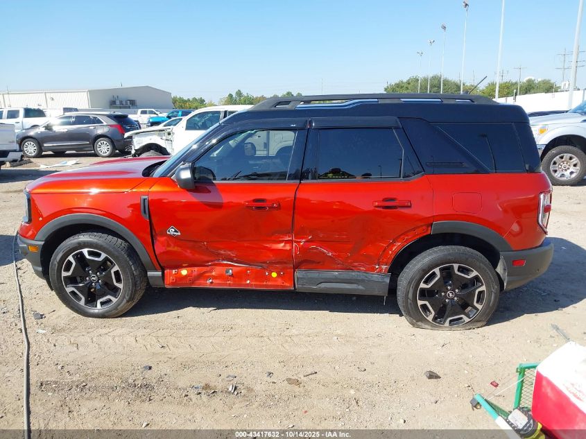 2022 Ford Bronco Sport Outer Banks VIN: 3FMCR9C63NRD45646 Lot: 43417632