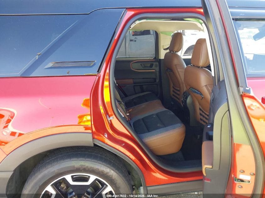 2022 Ford Bronco Sport Outer Banks VIN: 3FMCR9C63NRD45646 Lot: 43417632