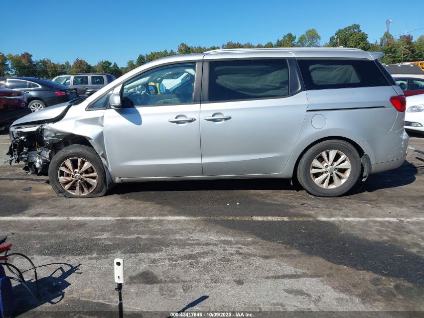 2016 Kia Sedona Lx VIN: KNDMB5C11G6173367 Lot: 43417646