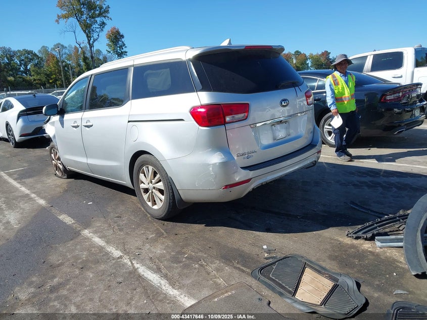 KNDMB5C11G6173367 2016 KIA SEDONA photo no. 3