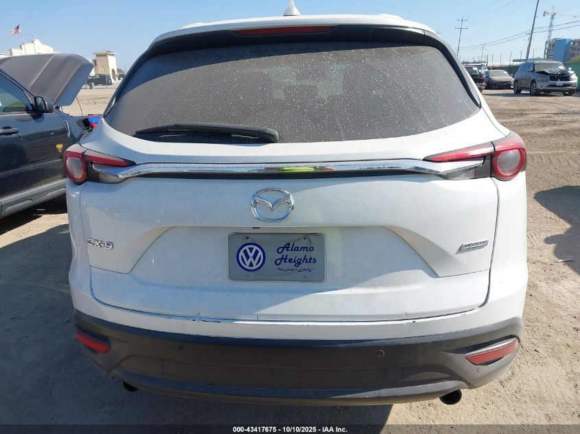 2016 Mazda Cx-9 Touring VIN: JM3TCACY5G0101547 Lot: 43417675