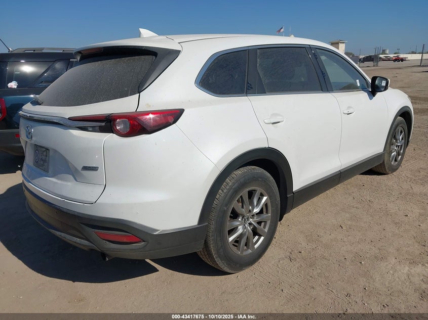 Vin: jm3tcacy5g0101547, lot: 43912493, mazda cx-9 touring 20164