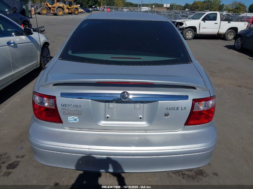 2004 Mercury Sable Ls Premium VIN: 1MEFM55S24A603052 Lot: 43417696