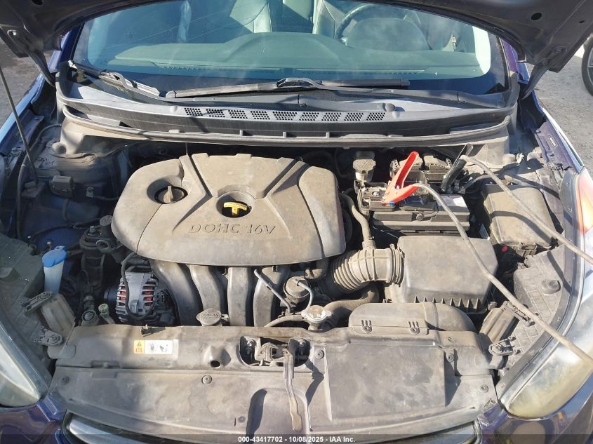 2013 Hyundai Elantra Limited VIN: 5NPDH4AE6DH320461 Lot: 43417702