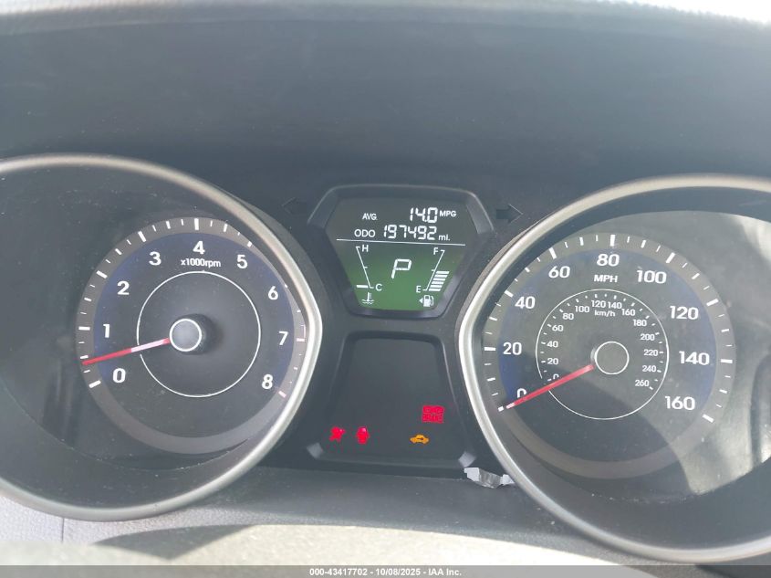 2013 Hyundai Elantra Limited VIN: 5NPDH4AE6DH320461 Lot: 43417702