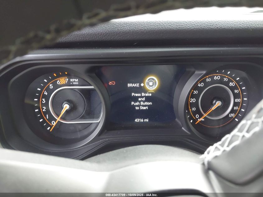 2025 Jeep Wrangler 4-Door Willys 4X4 VIN: 1C4PJXDN5SW505574 Lot: 43417709