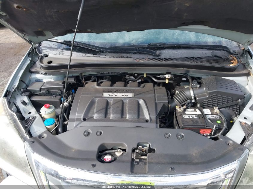 2010 Honda Odyssey Ex-L VIN: 5FNRL3H69AB008951 Lot: 43417710