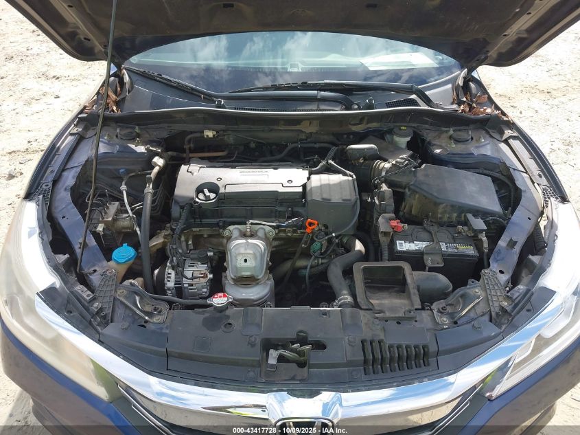 2017 Honda Accord Lx VIN: 1HGCR2F39HA165116 Lot: 43417728