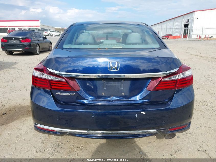 2017 Honda Accord Lx VIN: 1HGCR2F39HA165116 Lot: 43417728