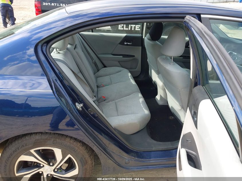 2017 Honda Accord Lx VIN: 1HGCR2F39HA165116 Lot: 43417728