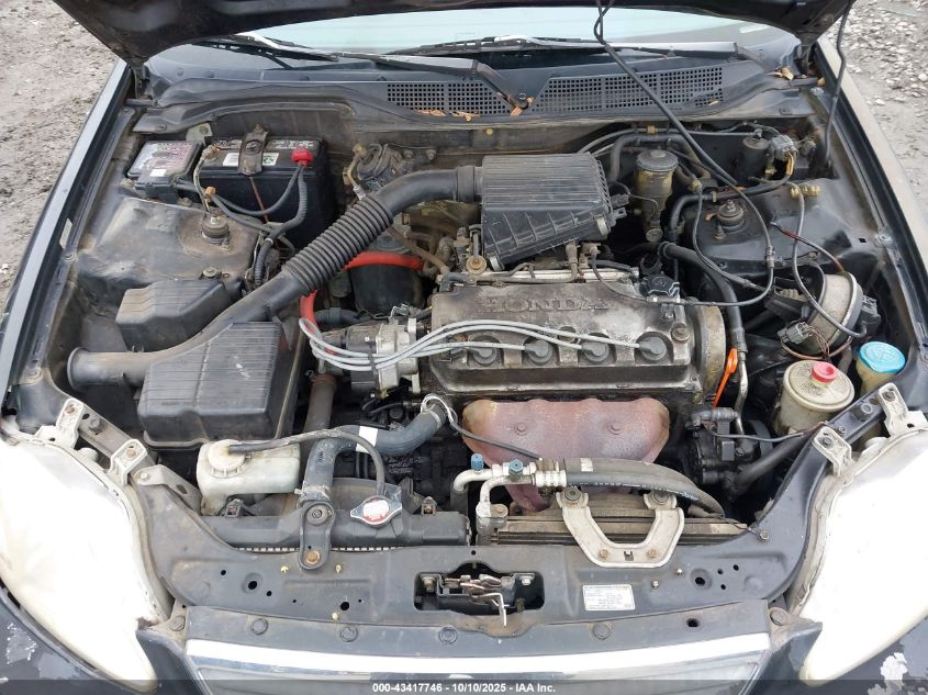 2000 Honda Civic Lx VIN: 1HGEJ6673YL040370 Lot: 43417746