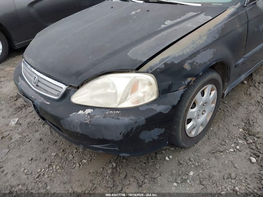 2000 Honda Civic Lx VIN: 1HGEJ6673YL040370 Lot: 43417746