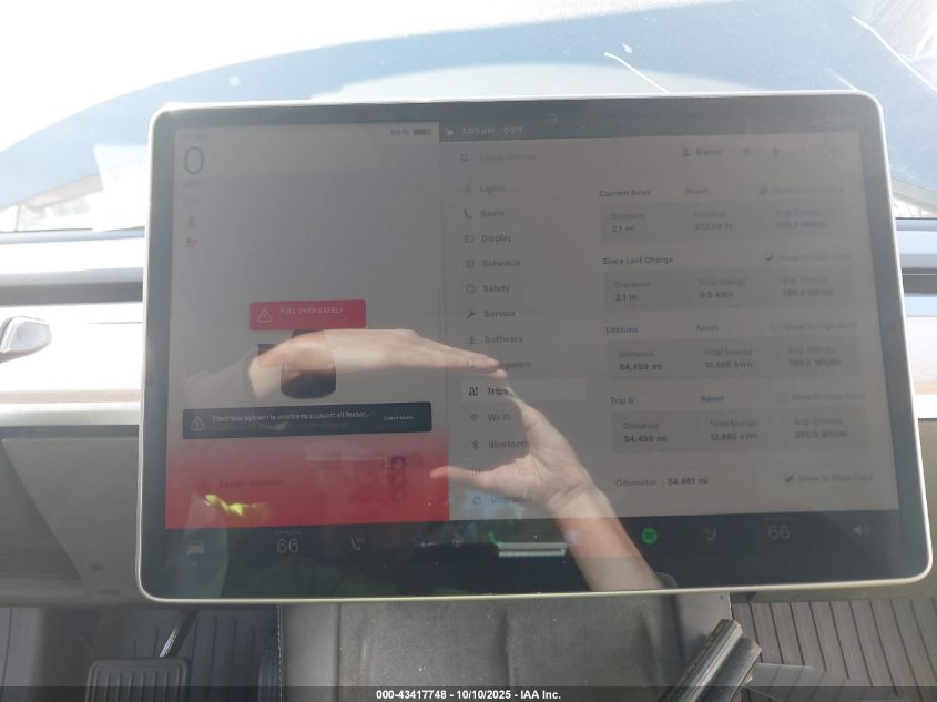 2022 Tesla Model 3 Long Range Dual Motor All-Wheel Drive VIN: 5YJ3E1EB6NF259227 Lot: 43417748