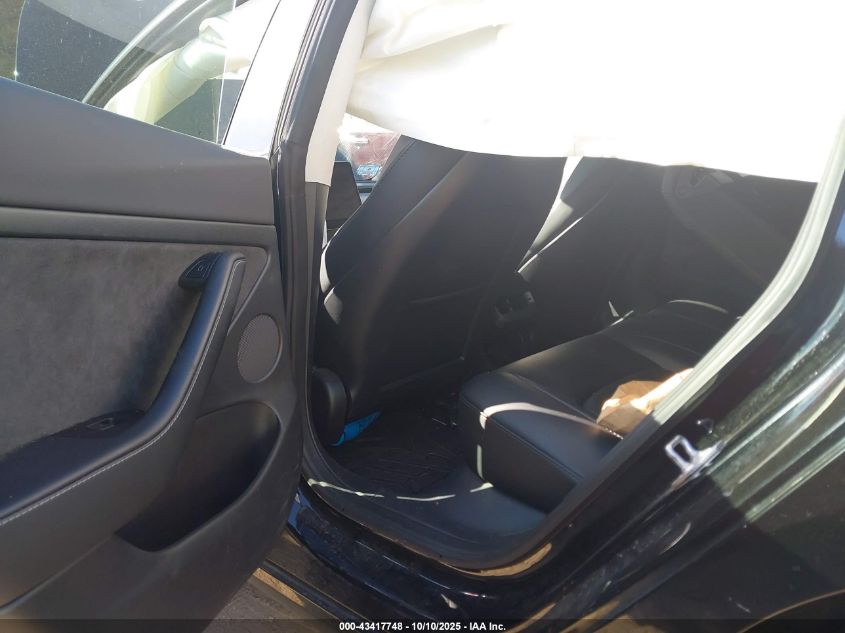 2022 Tesla Model 3 Long Range Dual Motor All-Wheel Drive VIN: 5YJ3E1EB6NF259227 Lot: 43417748