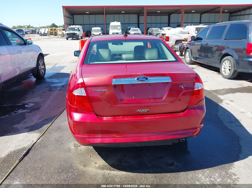 2011 Ford Fusion Sel VIN: 3FAHP0JA6BR211136 Lot: 43417765