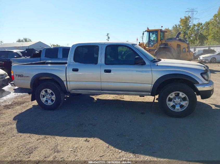 2004 Toyota Tacoma Prerunner V6 VIN: 5TEGN92N14Z309303 Lot: 43417773