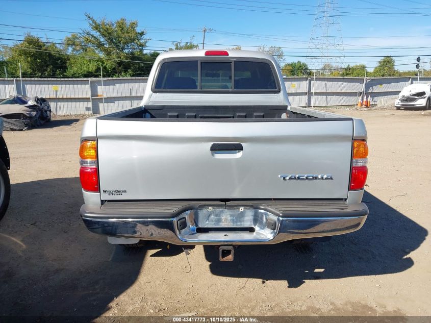 2004 Toyota Tacoma Prerunner V6 VIN: 5TEGN92N14Z309303 Lot: 43417773