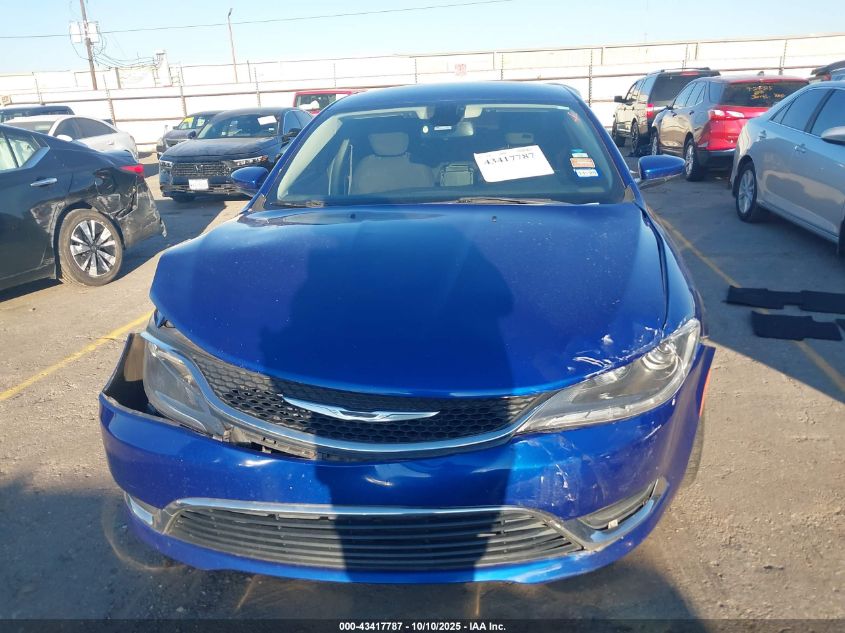 2015 Chrysler 200 Limited VIN: 1C3CCCAB5FN583851 Lot: 43417787