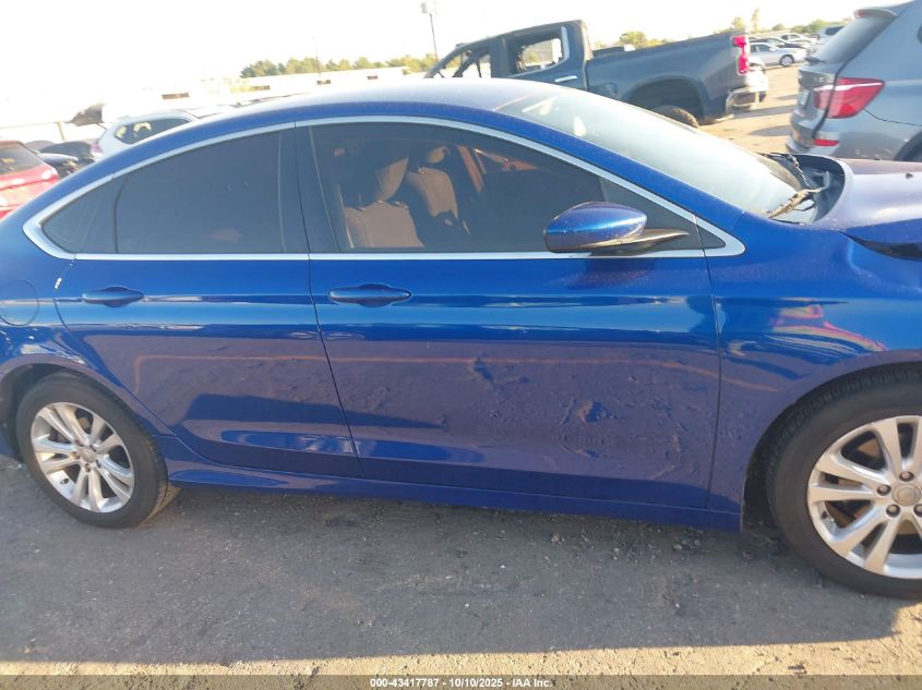 2015 Chrysler 200 Limited VIN: 1C3CCCAB5FN583851 Lot: 43417787