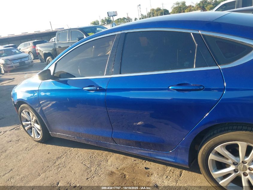 2015 Chrysler 200 Limited VIN: 1C3CCCAB5FN583851 Lot: 43417787